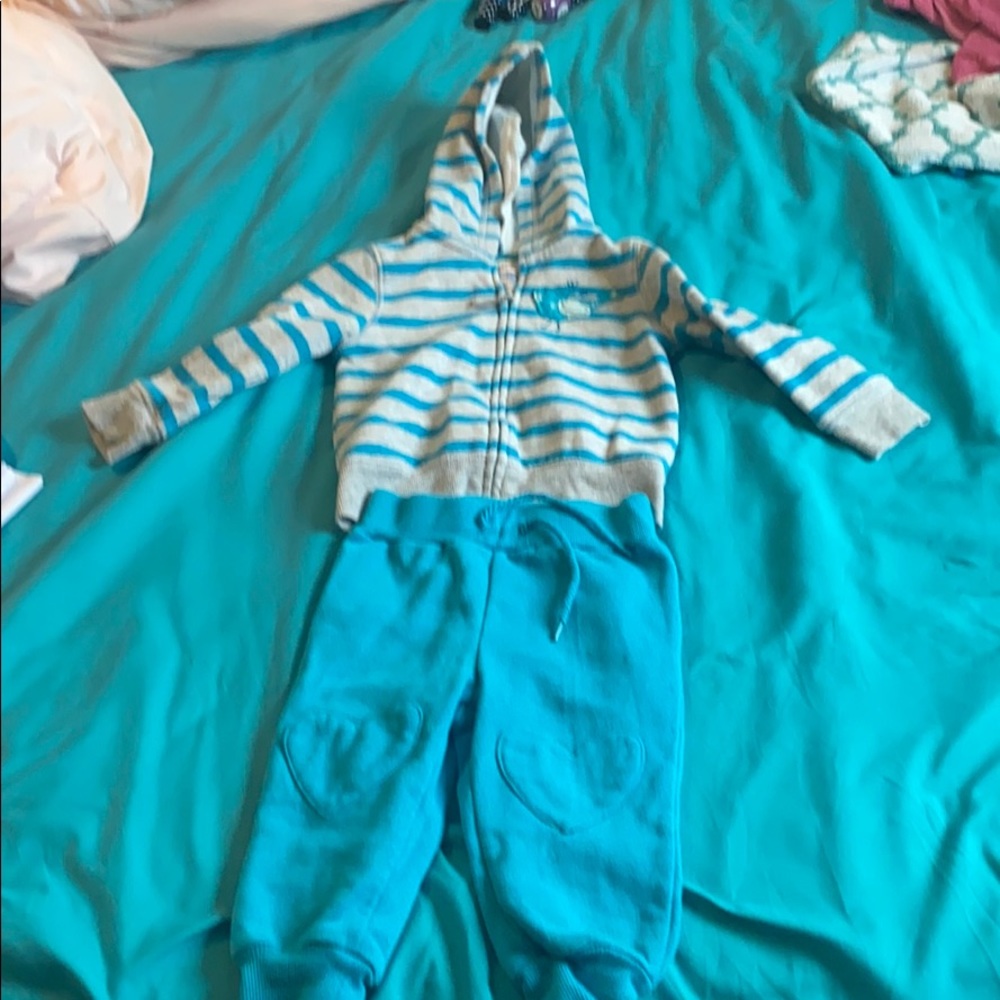 2 piece hoodie outfit